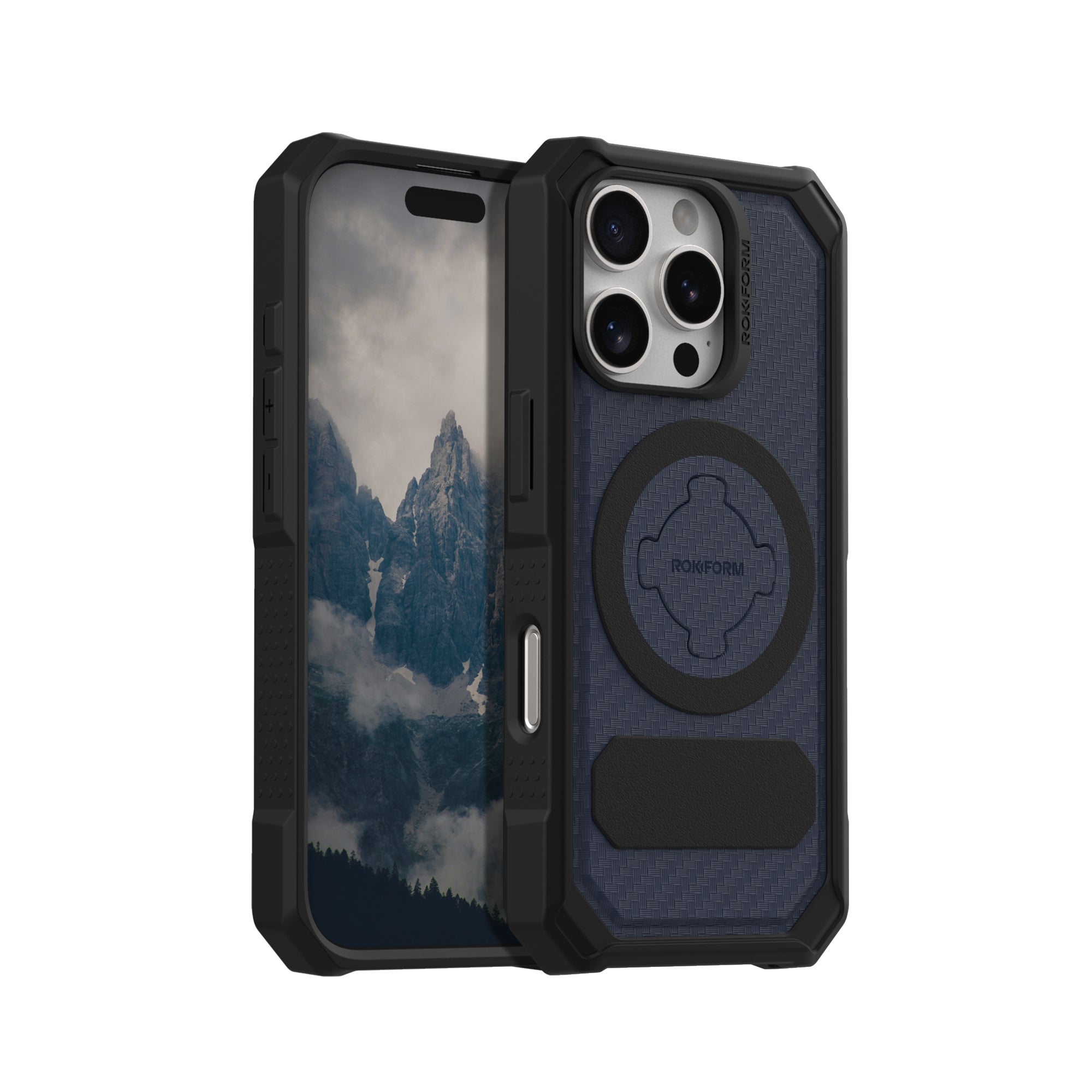 Limited Edition iPhone 16 Pro Rugged Case in Titanium Blue