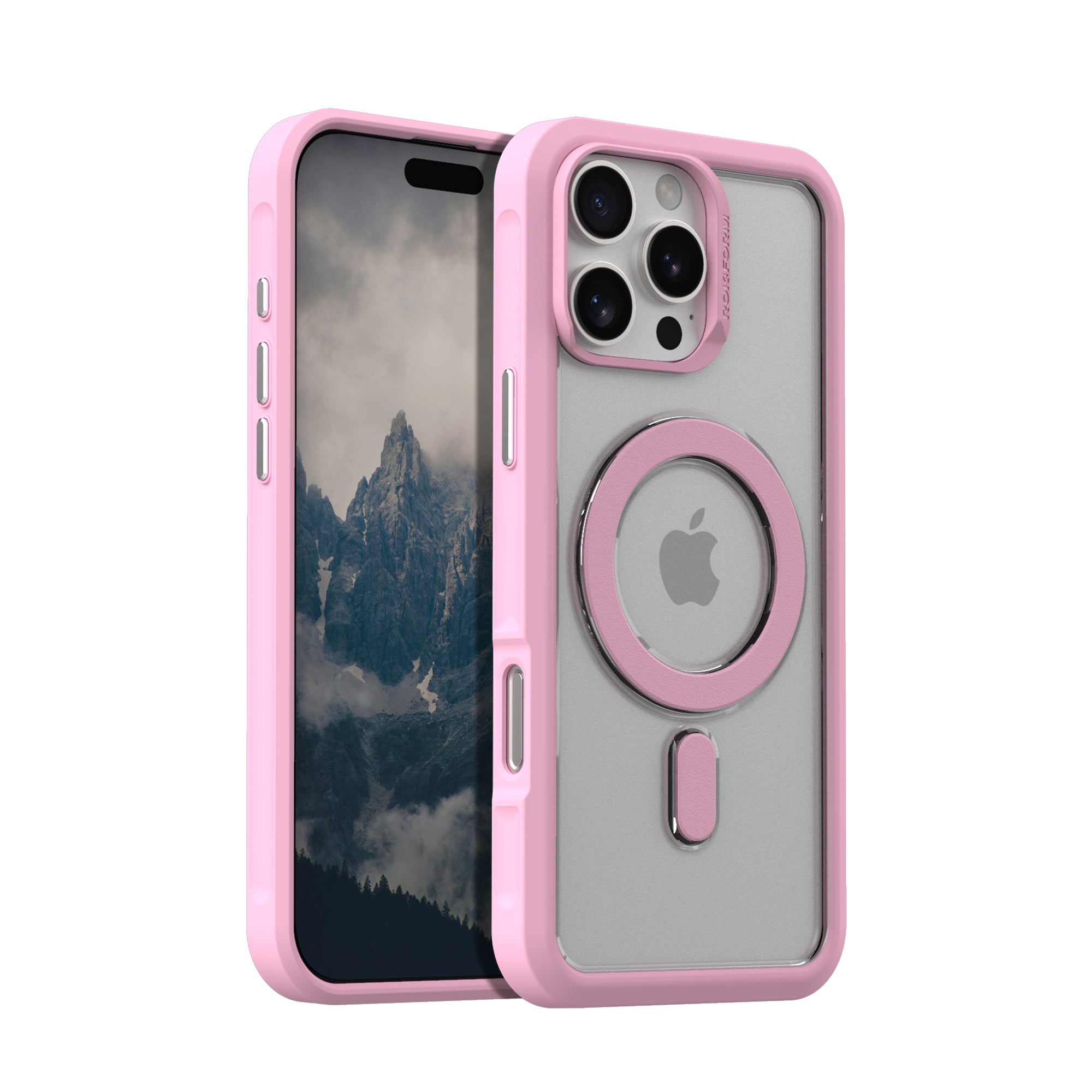 Limited Edition iPhone 16 Pro Max Slim Magnetic Case in Pink