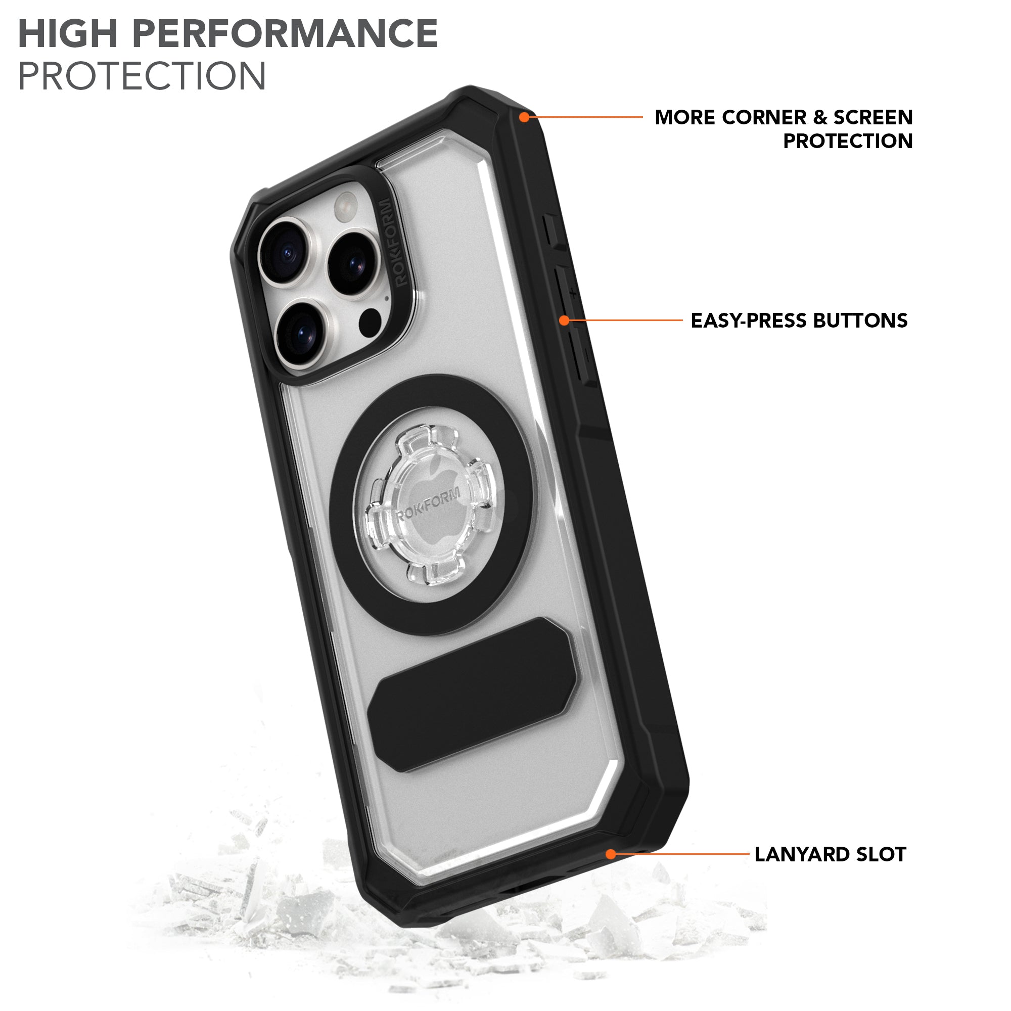 iPhone 16 Pro Max Crystal Case