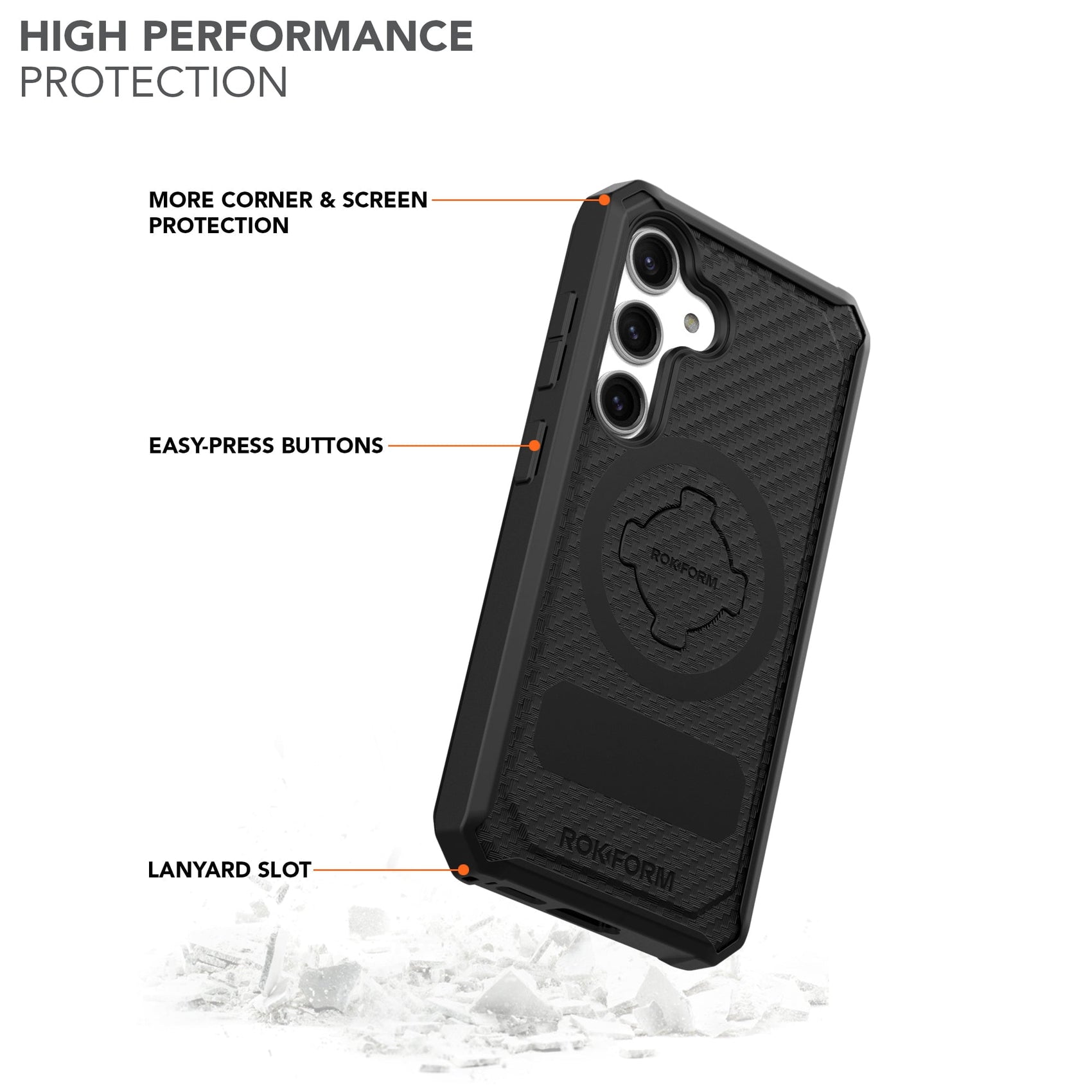 Galaxy S24 Magnetic Rugged Case | Rokform.com