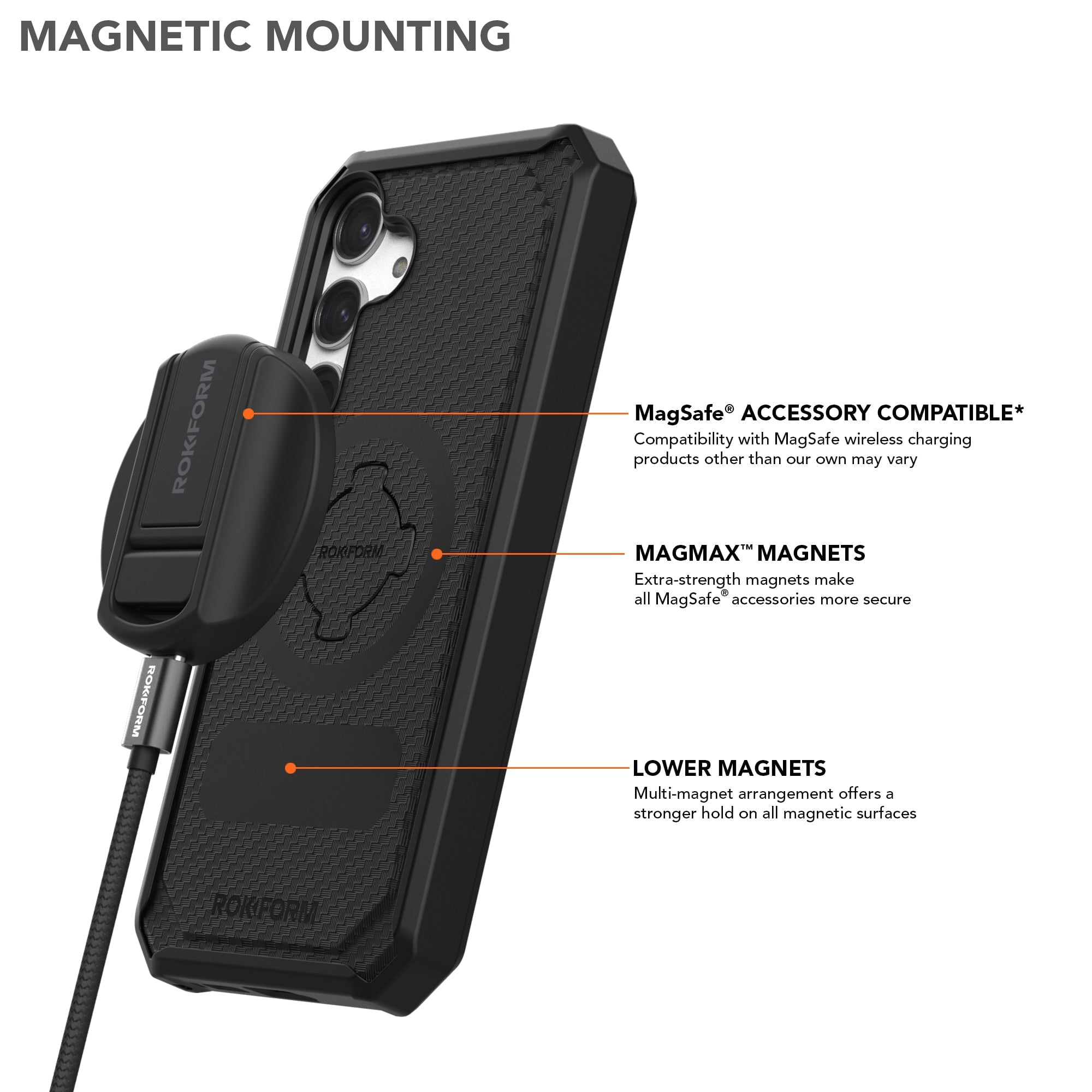 56 x 46 x 2.5mm MagSafe Neodymium Rare Earth Magnet Phone