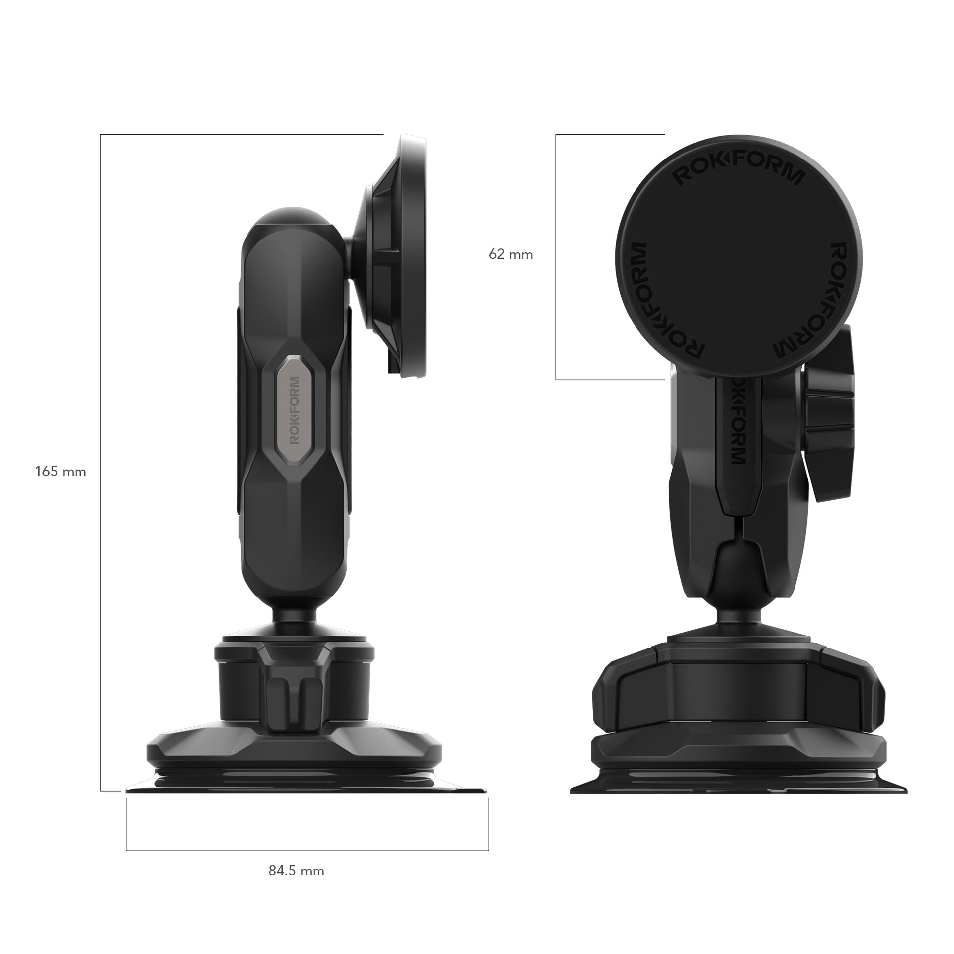 Magnetic Windshield Car Charger Dimensions