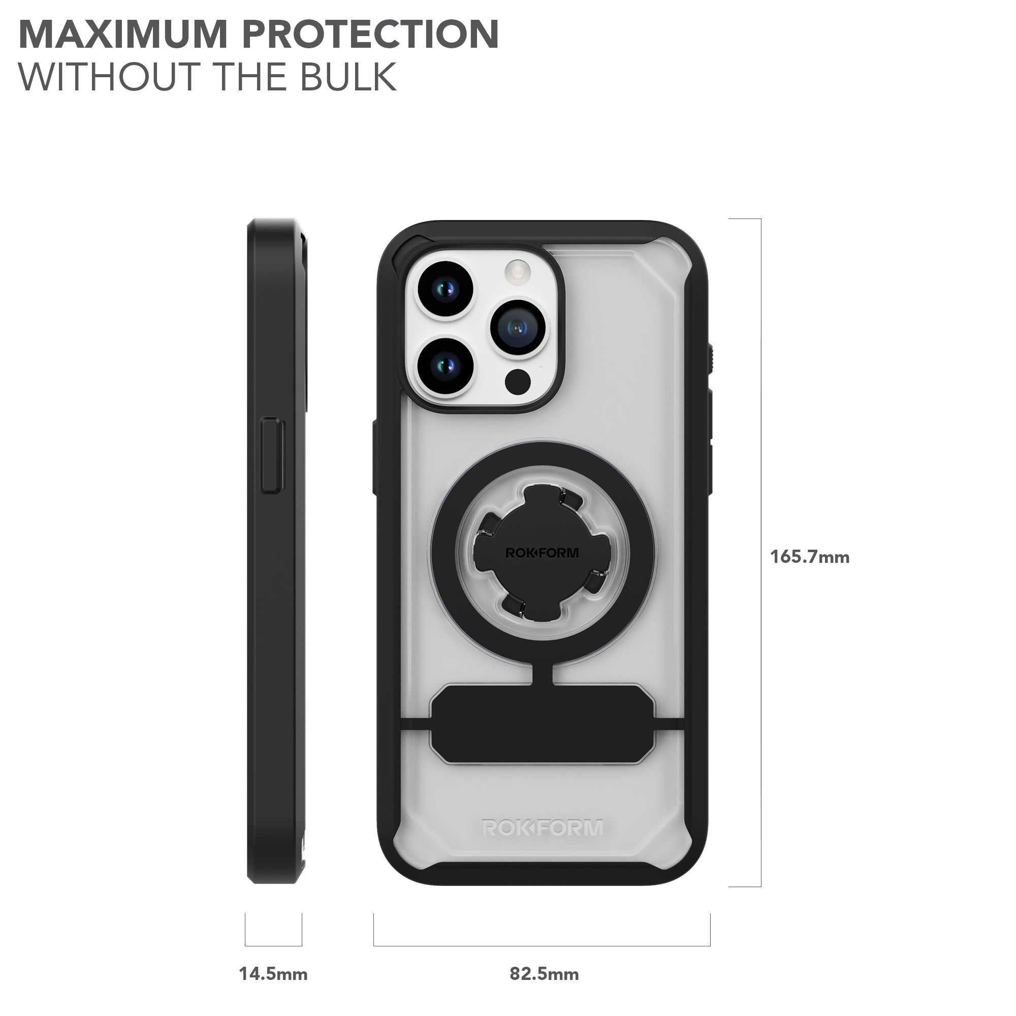 Black Solid Color Cell Phone Case for iPhone 11 12 13 14 PRO Max Magsafe  Ring Wireless Fast Charging Function - China Mobile Phone Cases and PU  Cover price
