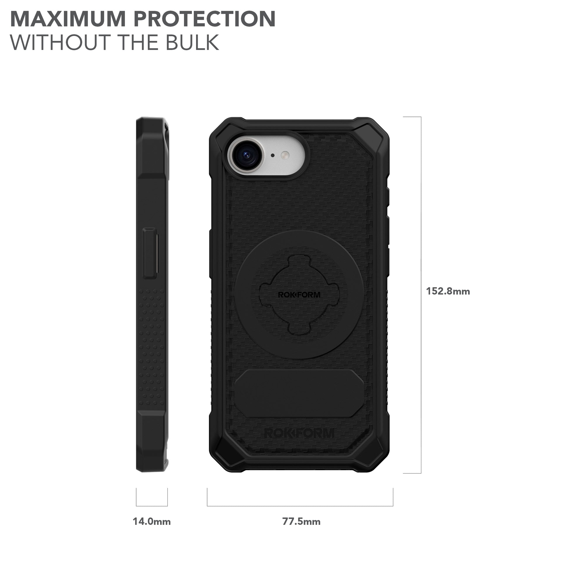 iPhone 16 SE4 Rugged Case Dimensions