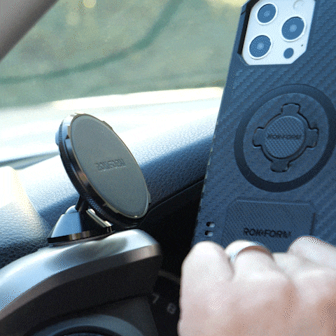 Rokform Dual Magnet MagSafe Car Dash Swivel Mount