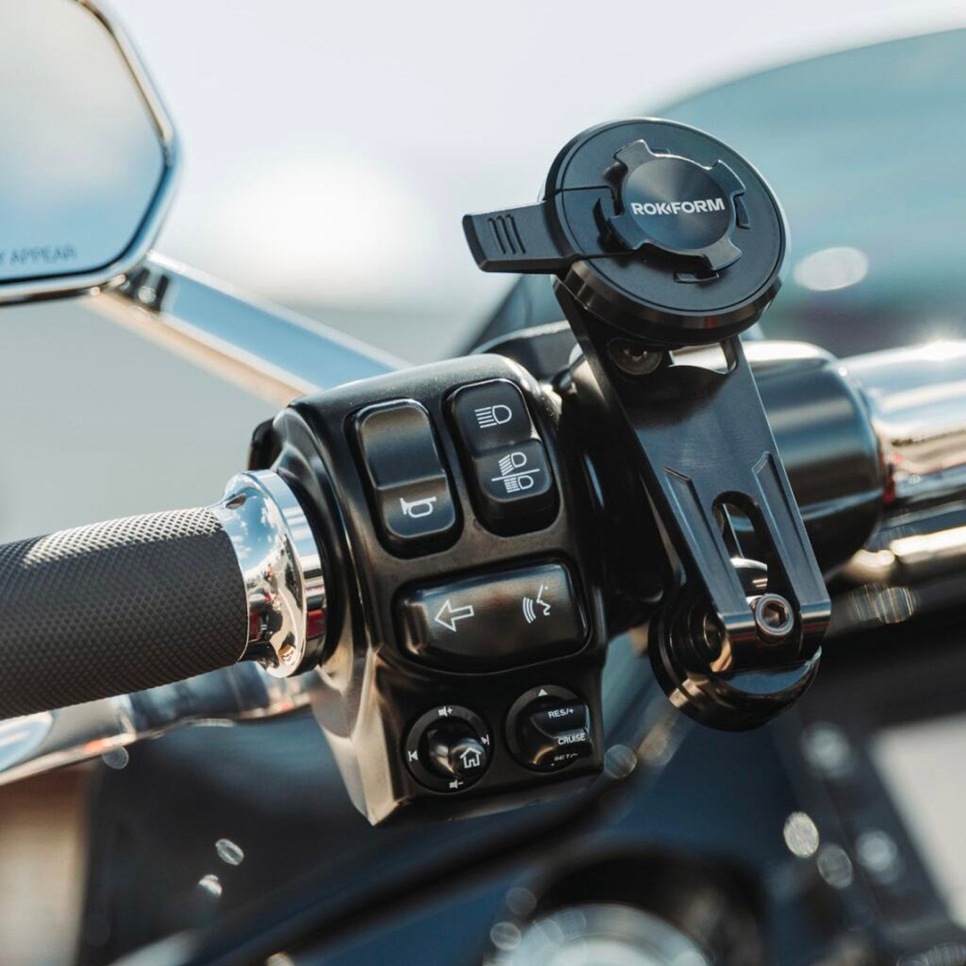 Rokform motorcycle store phone mount