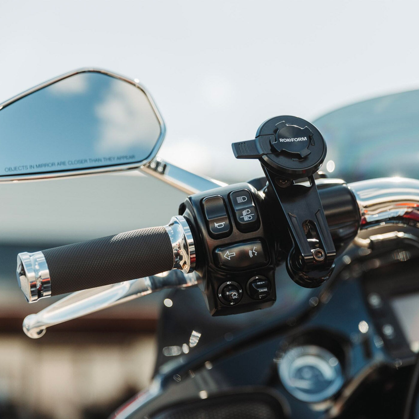 Rokform store motorcycle mount