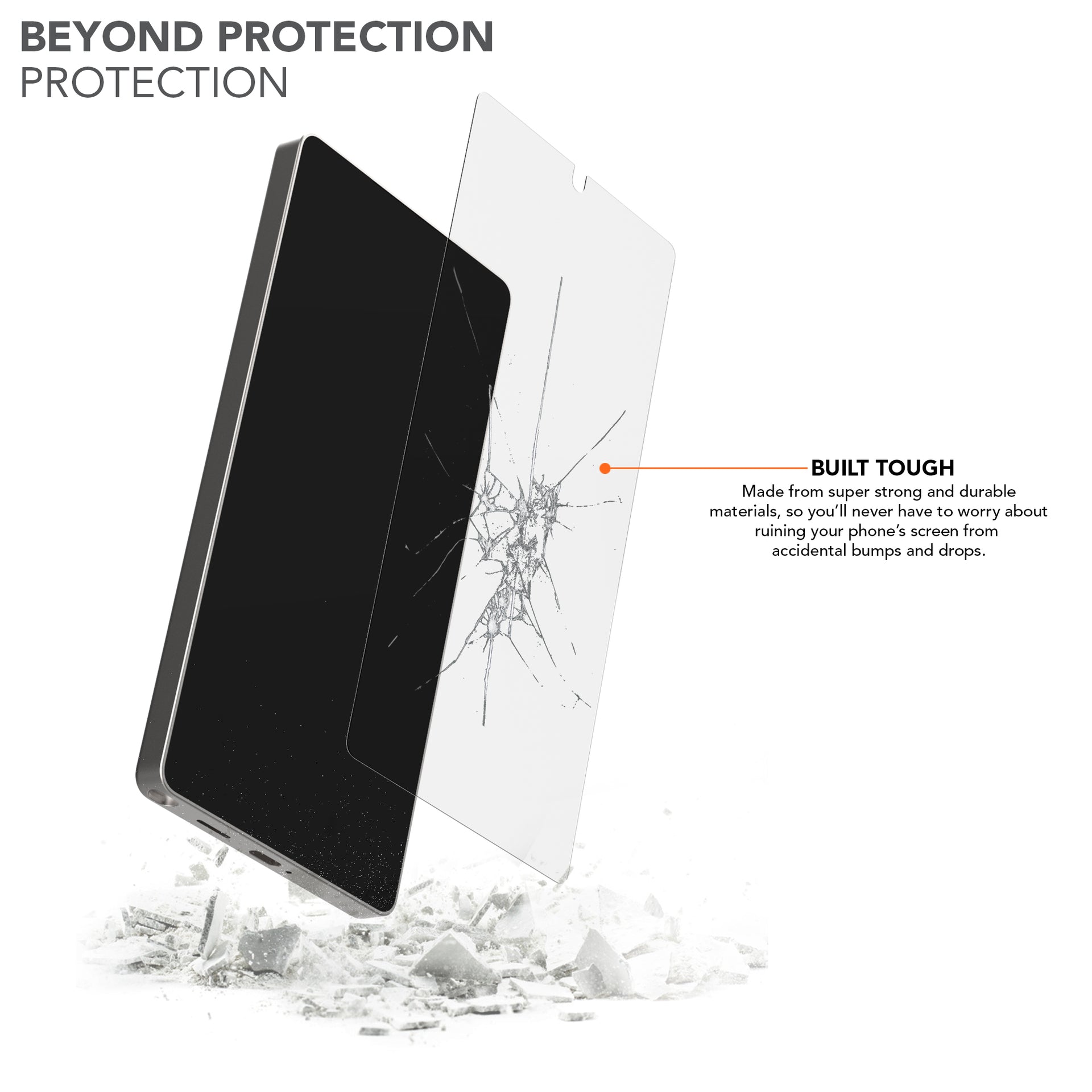 Samsung Galaxy S25 ULTRA Tempered Glass Screen Protector Rugged Protection