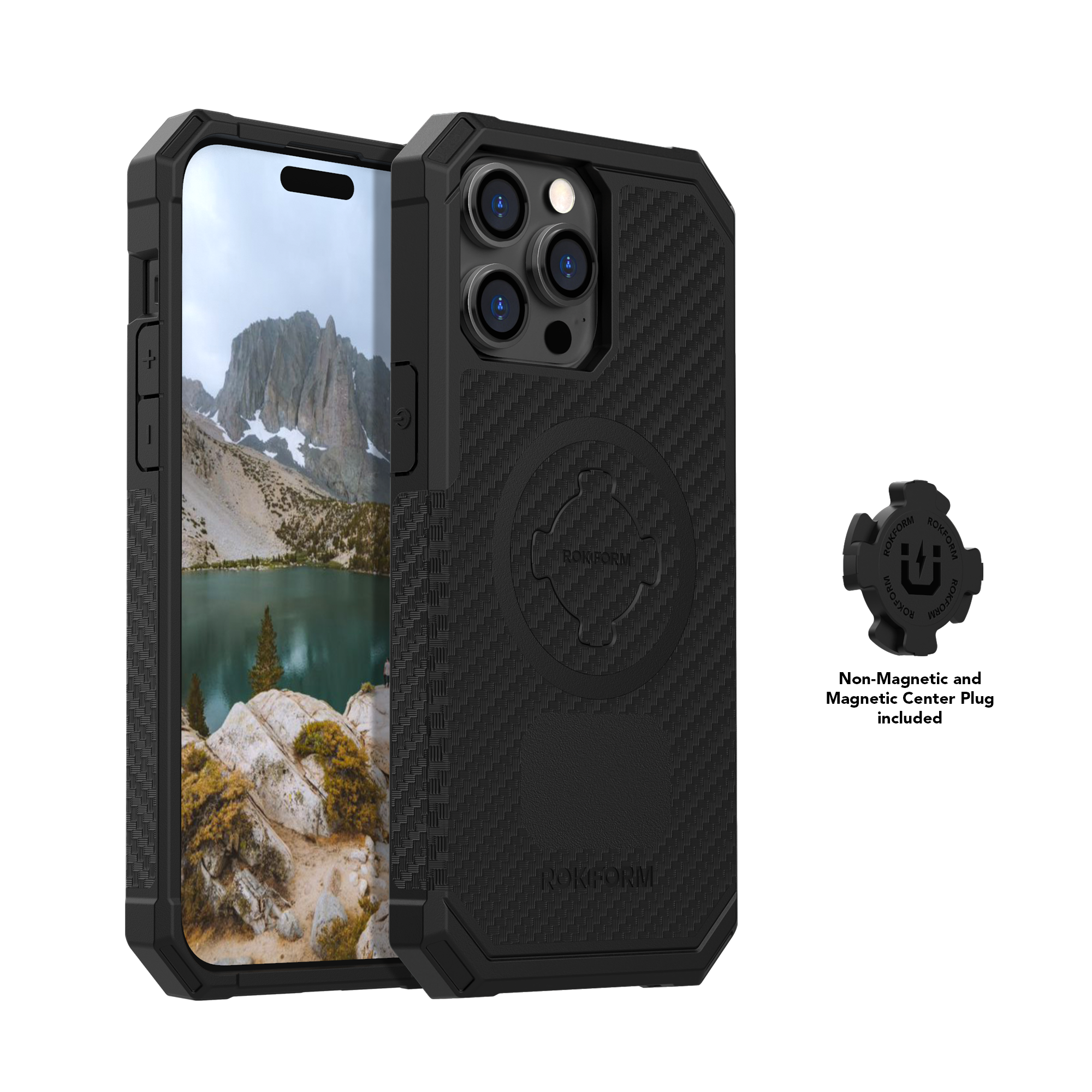 TECH CIRCLE Case for iPhone 11 (6.1 Inch) - [Compatible with MagSafe  Charger] Lightweight Stylish Clear Back Cover Case, Black