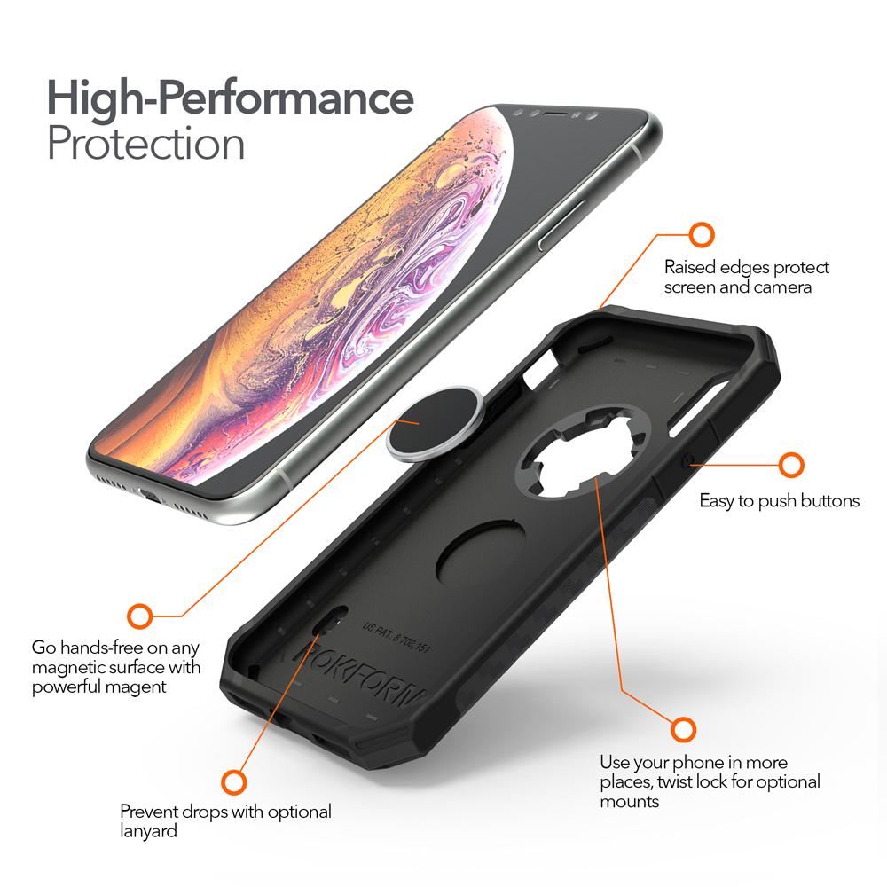 iPhone XS Max Case, Sturdy Case For iPhone XS Max, iPhone XS Max Screen  Protector, Njjex Ultra Thin Hard Slim Case Full Protective With Tempered  Glass