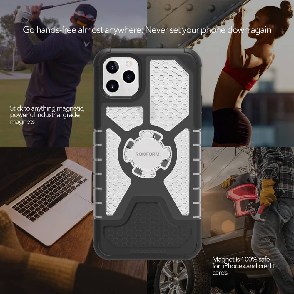 Slim Shockproof iPhone 11 Pro Case Crystal Wireless Case by Rokform