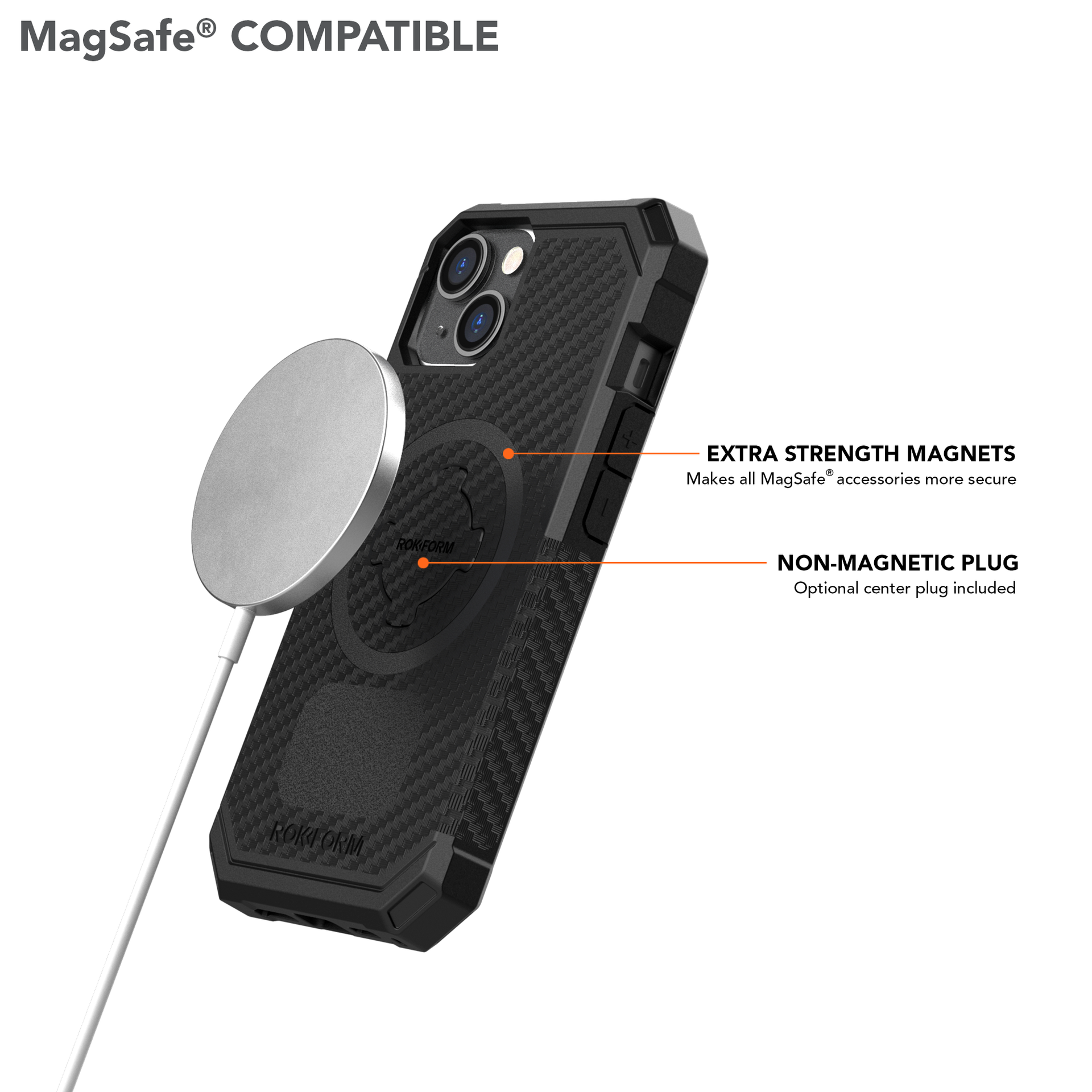 iPhone 14 Rugged Case, MagSafe® Compatible