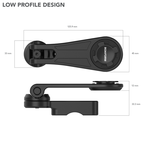 Durable Motorcycle Perch Mount | Rokform.com