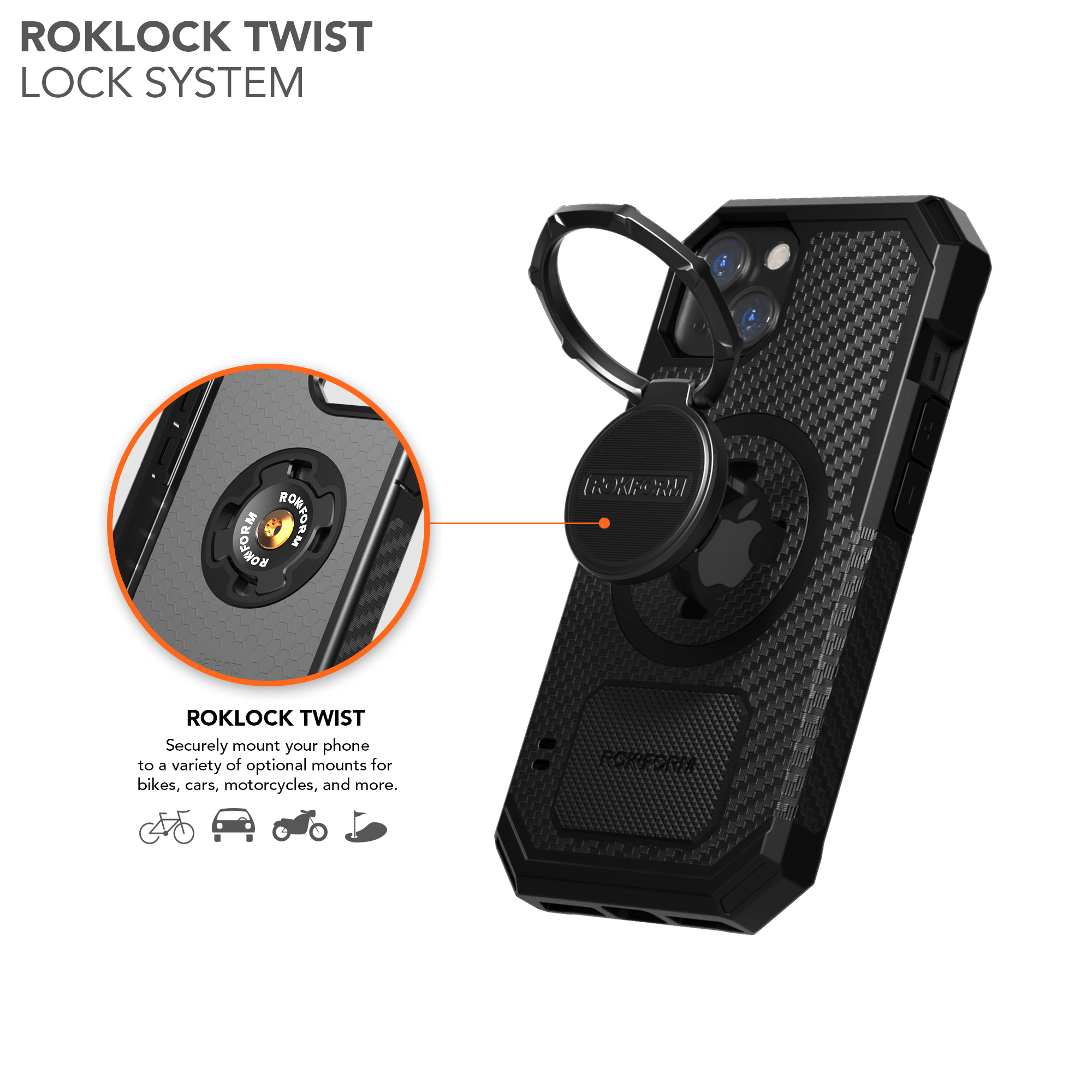 Rokform Rugged Case - iPhone XR - Black