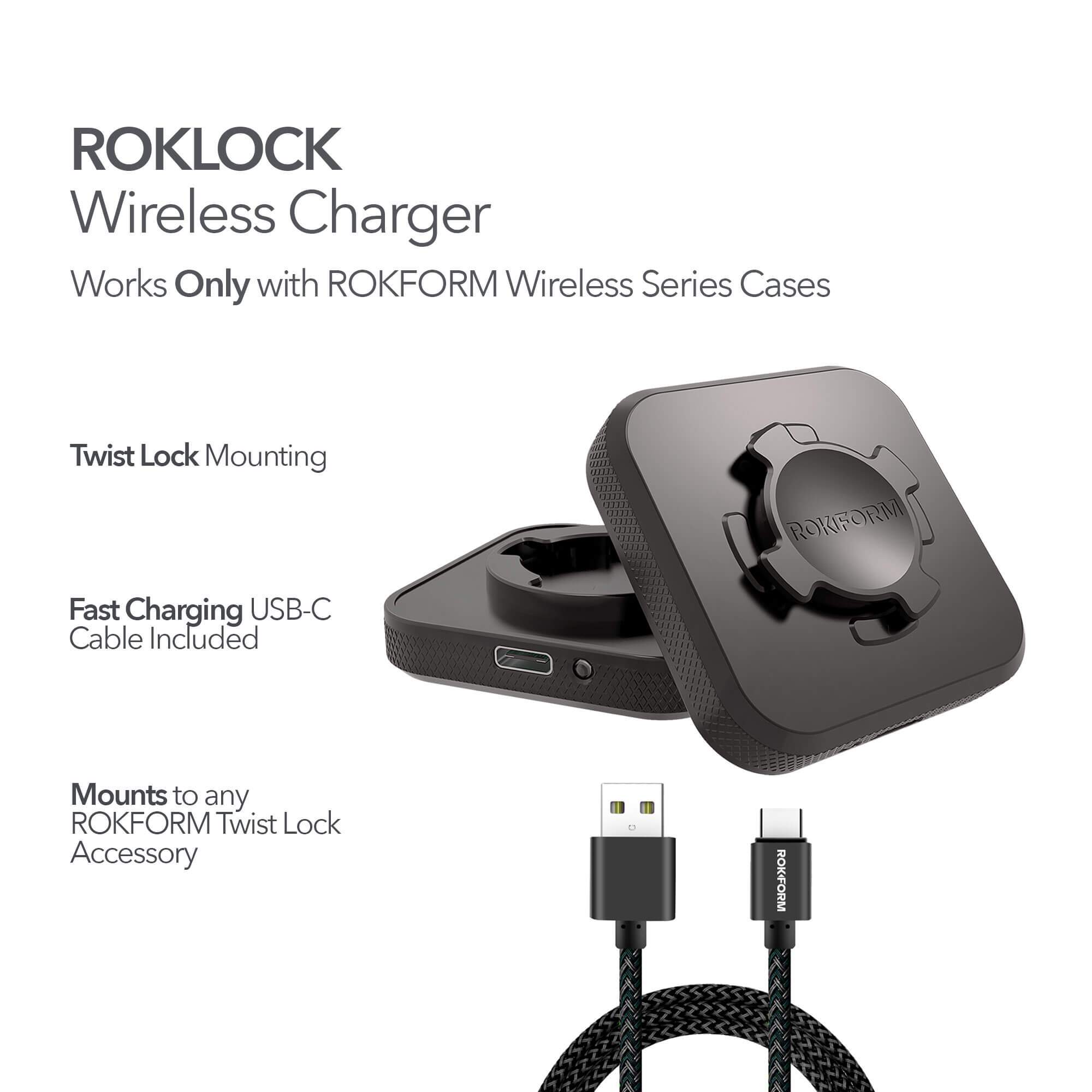 Wireless charging case online included