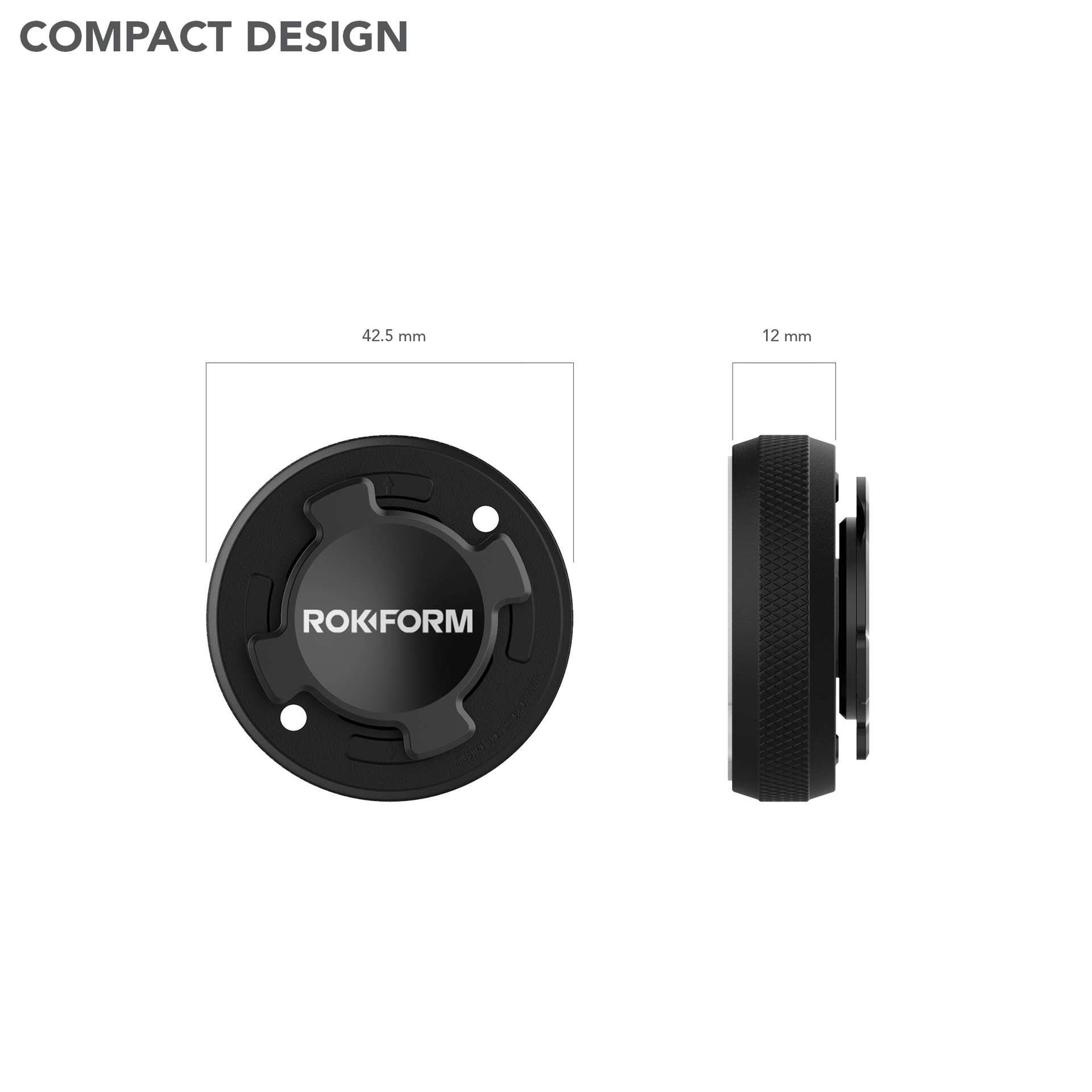 Compact Rokform Vehicle Dash Mount