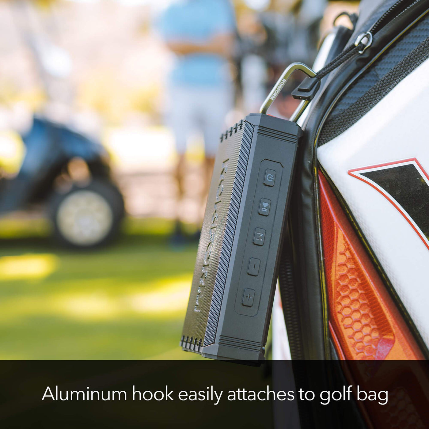 Golf Speaker: Wireless - Magnetic - Shock, Dust, Water Proof | Rokform.com