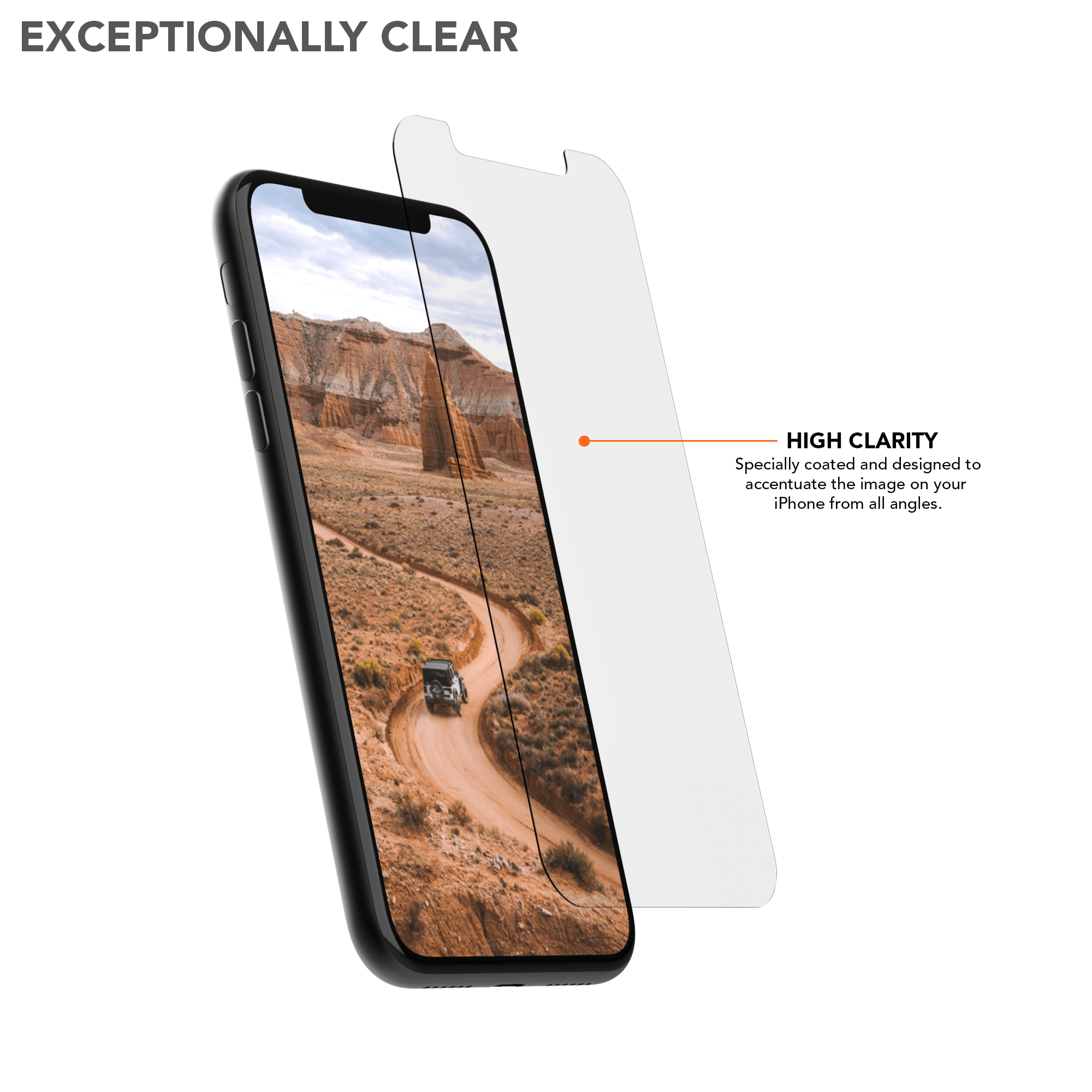 iphone clear glass